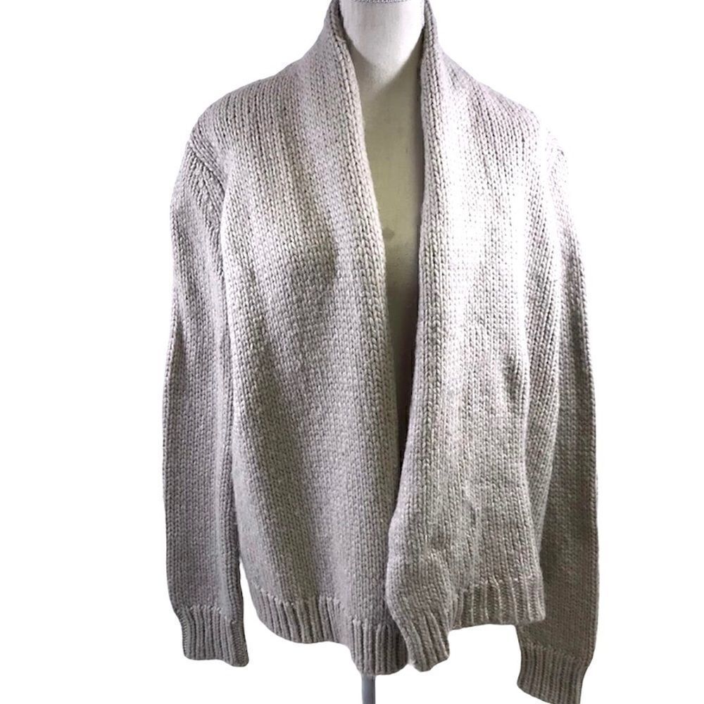 Joie Beige Brunone Wool Alpaca Blend Cardigan S